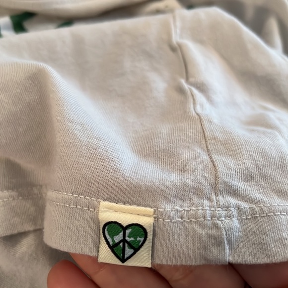 Lucky brand live green t-shirt made with 100% organic cotton. EUC. - Picture 6 of 12